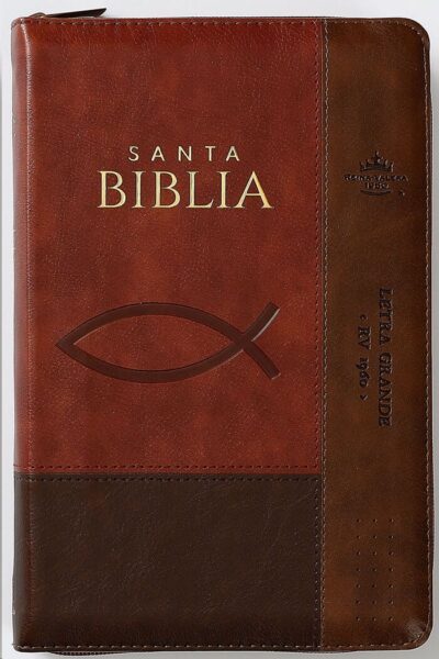 BIBLIA LETRA GRANDE RVR 065 SEMI PIEL