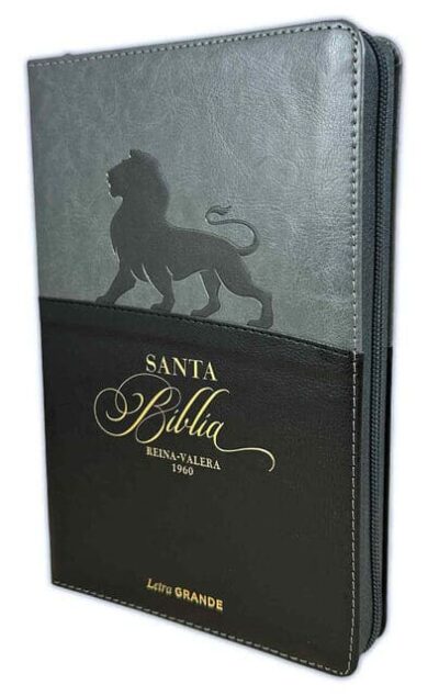 BIBLIA RVR 025 NEGRO LEON
