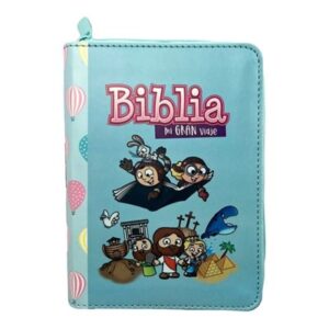BIBLIA MI GRAN VIAJE CON FORRO NIÑA
