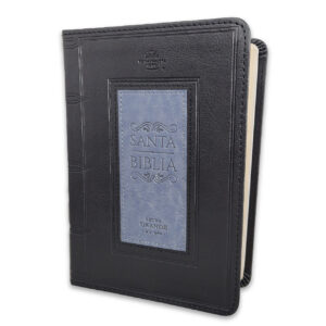 BIBLIA RVR 035 NEGRO GRIS SIN FORRO