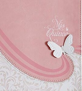 BIBLIA RVR60 QUINCE AÑOS MARIPOSA BLANCO