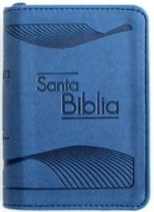 MINI BIBLIAS  AZUL CIERRE